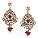 Amina Creation Gold Plated Dangler Earrings