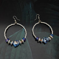 Jeweljunk Silver Plated Dangler Earrings