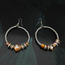 Jeweljunk Silver Plated Dangler Earrings