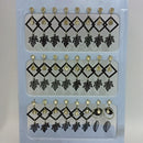 14Fashions Set of 12 Stud Earrings Combo