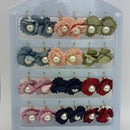 14Fashions Set of 12 Stud Earrings Combo ( Assorted Color )