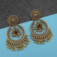 Jeweljunk Gold Plated Jhumki Earrings - 1314843