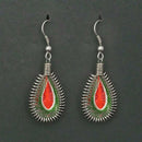 Tip Top Fashions Rhodium Plated Multi Thread Dangler Earrings  - 1316101G