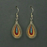 Tip Top Fashions Rhodium Plated Multi Thread Dangler Earrings  - 1316101S