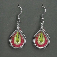 Tip Top Fashions Rhodium Plated Multi Thread Dangler Earrings - 1316102C