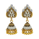JewelJunk Gold Plated Pack Of 6 Jhumka
