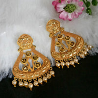Amina Creation Gold Plated Meenakari Dangler Earrings Assorted Color