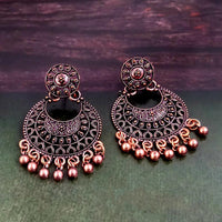 Woma Antiqe Gold Plated Dangler Earrings  - 1318251B