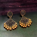 Woma Gold Plated Dangler Earrings  - 1318256A