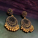 Woma Gold Plated Dangler Earrings  - 1318269A