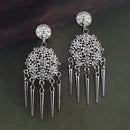Woma Oxidised Plated Trendy Dangler Earrings