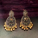 Woma Gold Plated Dangler Earrings  - 1318302A
