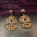 Woma Gold Plated Dangler Earrings  - 1318311A