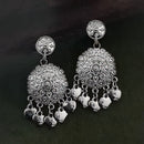 Woma Oxidised Plated Trendy Dangler Earrings
