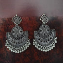 Woma Oxidised Plated Dangler Earrings  - 1318363