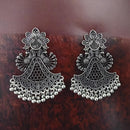 Woma Oxidised Plated Dangler Earrings  - 1318367