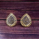 Woma Floral Gold Plated Studs Earrings