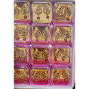 Perfect Gold Plated Pack Of 12 Austrian Stone Dangler Earrings -PFEAR14