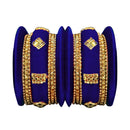 Sejal Green Color Austrian Stone Bangle Set  - 1403723F