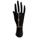Tip Top Fashions Brown Austrian Stone Hand Harness - 1502397A