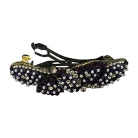 Apurva Pearls White Pearl Barrette Hair Clip - 1505247B