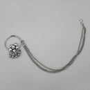 Jeweljunk Oxidised Silver Plated Nose Ring