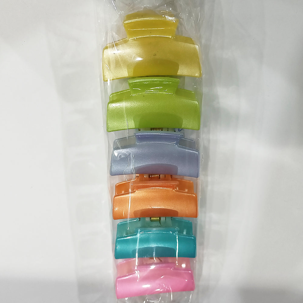Eugenia Assorted Color Pack Of 6 Fancy Hair Clip