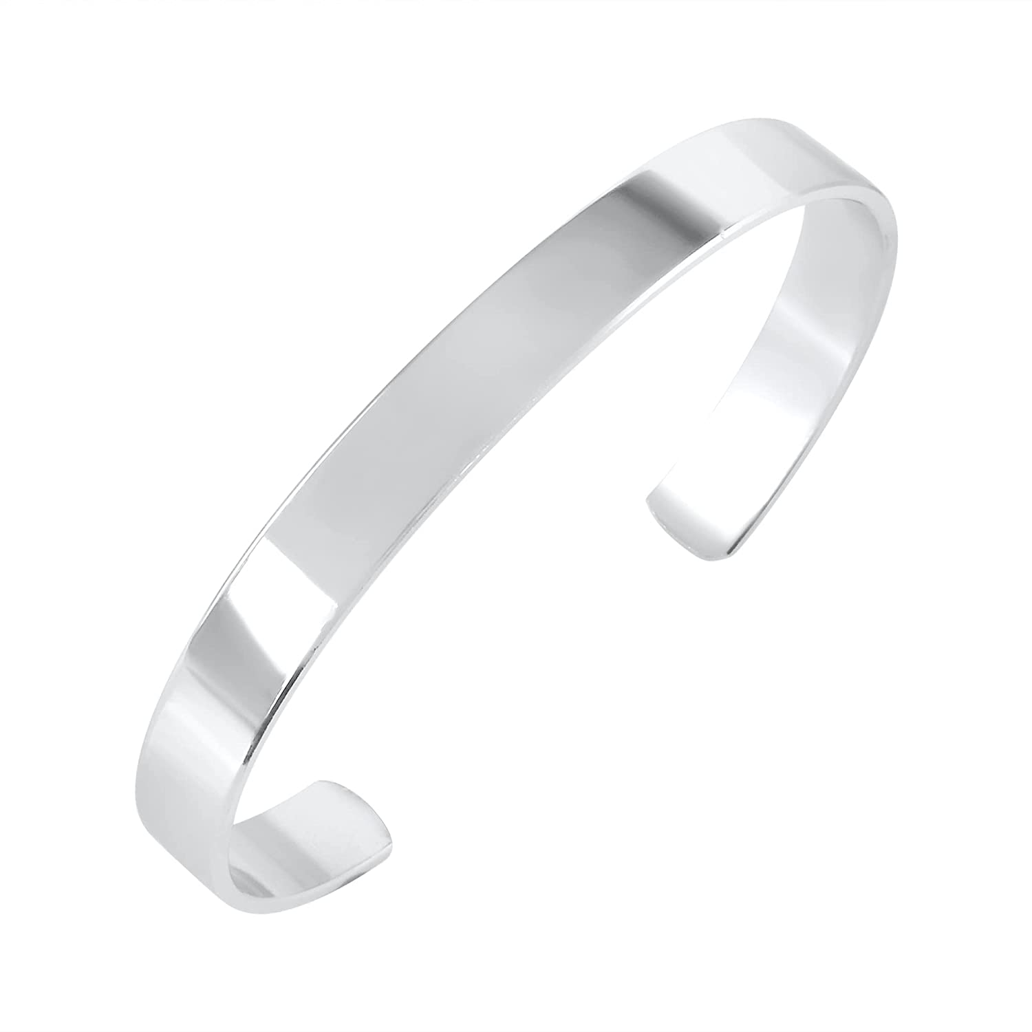Missmister Pure Stainless Steel Adjustable Kada For Men And Women (Kdmi5768)