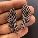 Blythediva Pack Of 3 leaf Designs Oxidised Earrings