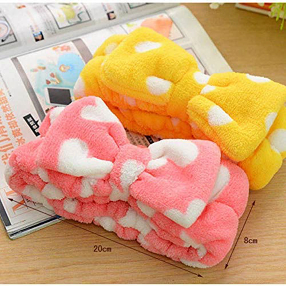 Eugenia Assorted Color Pack Of 6  Soft Hair Band