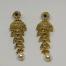Midas Touch Gold Plated Austrian Stone Jhumki Earrings