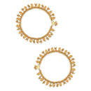 Etnico Traditional Gold Plated Ghungroo Payal Anklet For Girls & Women (A047FL)