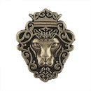 Mahi Lion Shape Tie Tack Lapel Pin Brooch