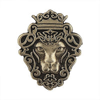 Mahi Lion Shape Tie Tack Lapel Pin Brooch