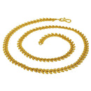 Martina Jewels Traditional Gold Plated Pack Of 6 Chain for Men  - CH-106_6