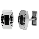 Mahi Rhodium Plated Glamorous Cufflink for men