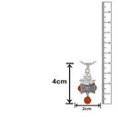 Mahi Combo of Om Nammo Shivay Pendant and Trishul Bracelet with Rudraksha for Men (CO1105177R)
