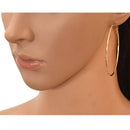 Etnico Combo (Pack of 3) Silver, Gold, Black Colour Big Hoop Bali Earrings For Girls And Women (E2645BSG)