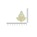 Etnico Gold Plated Traditional Handcrafted Pearl Kundan Beaded Chandbali Earrings for Women/Girls (E3033Min)