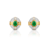 Nipura Emerald Duchess Maze Earrings