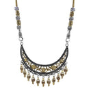 Jeweljunk Zinc Alloy 2 Tone Plated Boho Necklace - 1111004