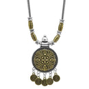 Jeweljunk 2 Tone Plated Boho Necklace - 1111014