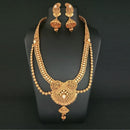 Real Creation AD Stone Copper Necklace Set - FBB0036B