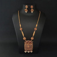 Real Creation AD Stone Copper  Necklace Set - FBB0167A