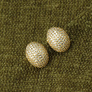 Nipura Golden Glory Crystals Stud Earrings