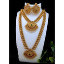 India Art Gold Plated Bridal Set