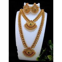 India Art Gold Plated Bridal Set
