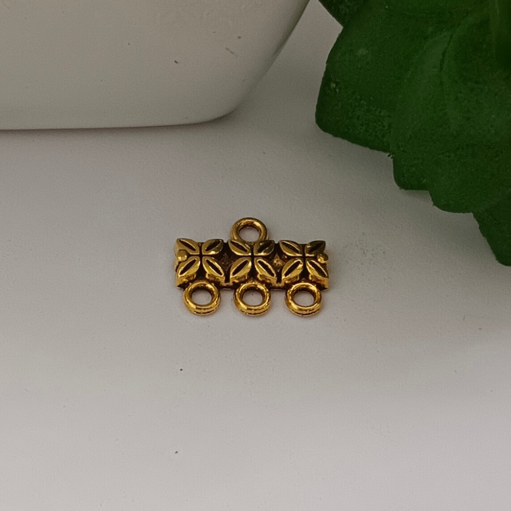 Kriaa Gold Oxidised Charms Pendants DIY for Necklace Bracelet Jewelry Making and Crafting 1 Kg Pack