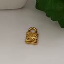 Kriaa Gold Oxidised Charms Pendants DIY for Necklace Bracelet Jewelry Making and Crafting 1 Kg Pack