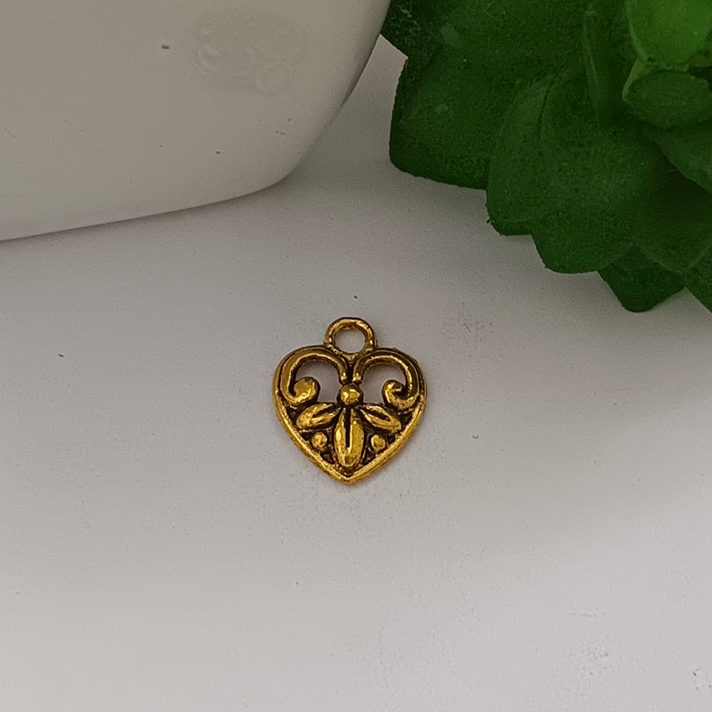 Kriaa Gold Oxidised Charms Pendants DIY for Necklace Bracelet Jewelry Making and Crafting 1 Kg Pack